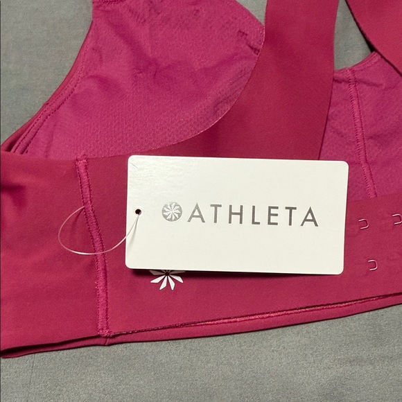 Athleta Fuchsia Sports Bra - Picture 3 of 5